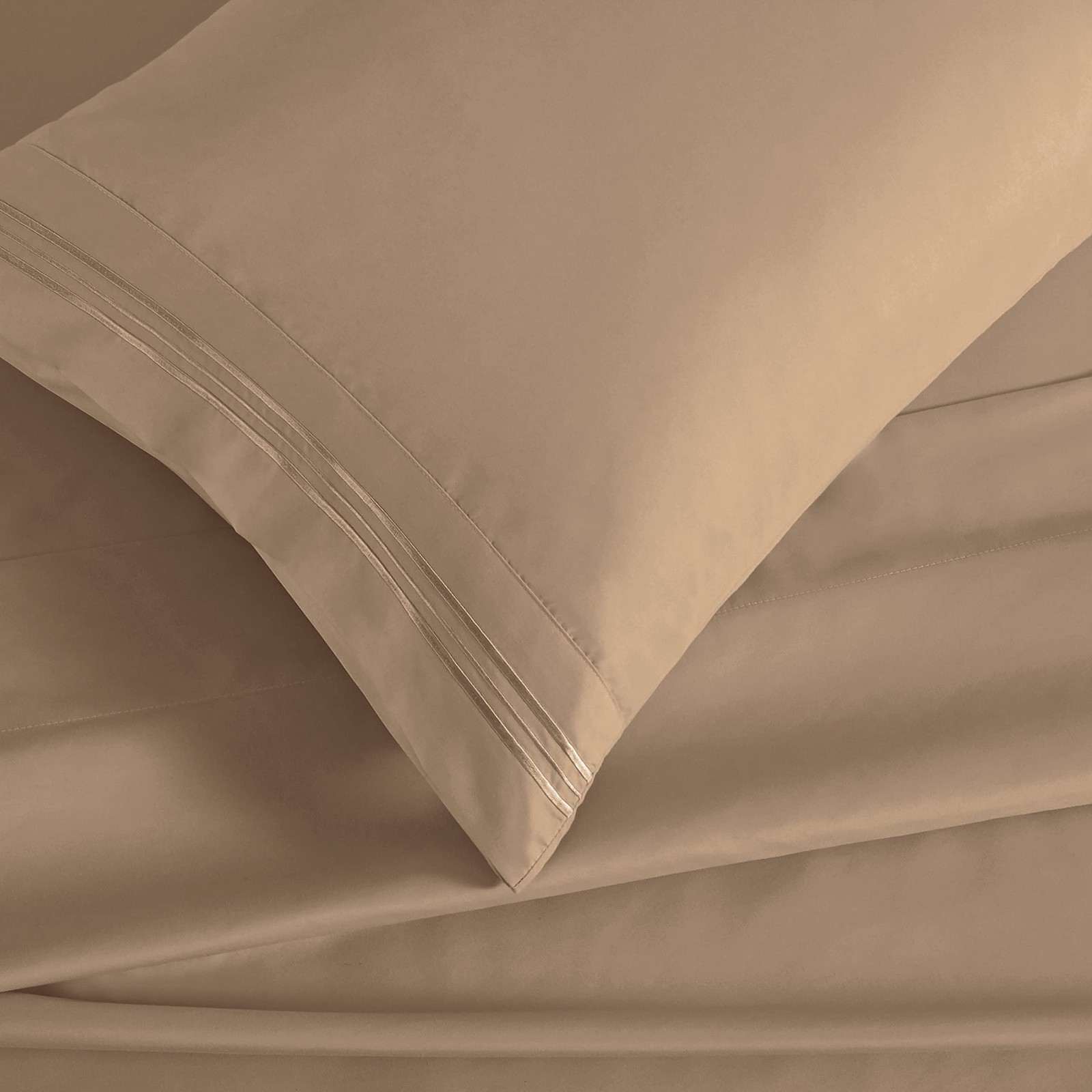 Extra Deep Pocket Full Size Sheets Set - Hotel Luxury 1800 Thread Count Sheet...