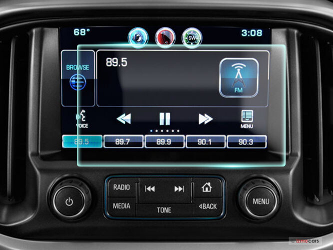 Crystal Clear Screen Protector for 2017 Chevrolet Colorado Vehicle Navigation