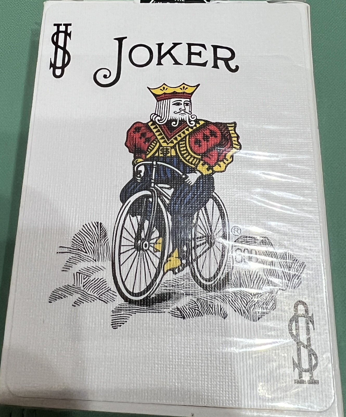One way forcing deck Blue Back Color.  Joker