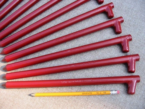 Monk Industries 12 pack of 5/8" x 18" long Military Stakes NSN: 8340-00-985-7461