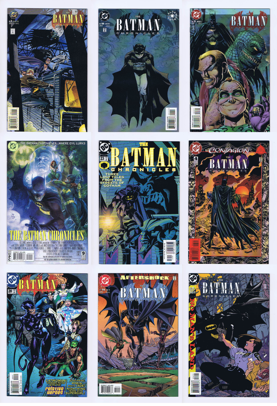 DC Comics THE BATMAN CHRONICLES (1995) 1-23 [U PICK] Dixon Weeks Robin Vol. 1