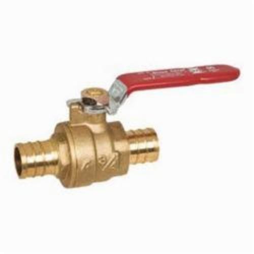 Sioux Chief 648XG4 Ball Valve 1" Brass PEX F1807 Crimp Blow-Out-Proof Stem