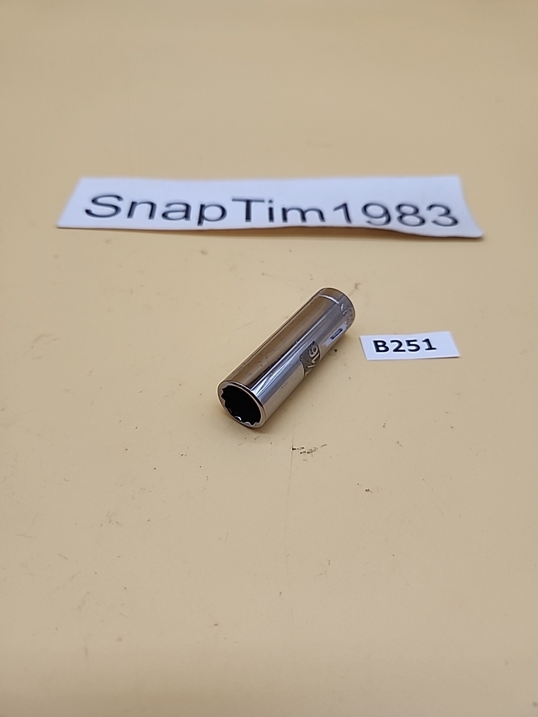 Craftsman Vintage NEW 17mm 3/8" Drive G2D 50617 Socket 12 Point USA