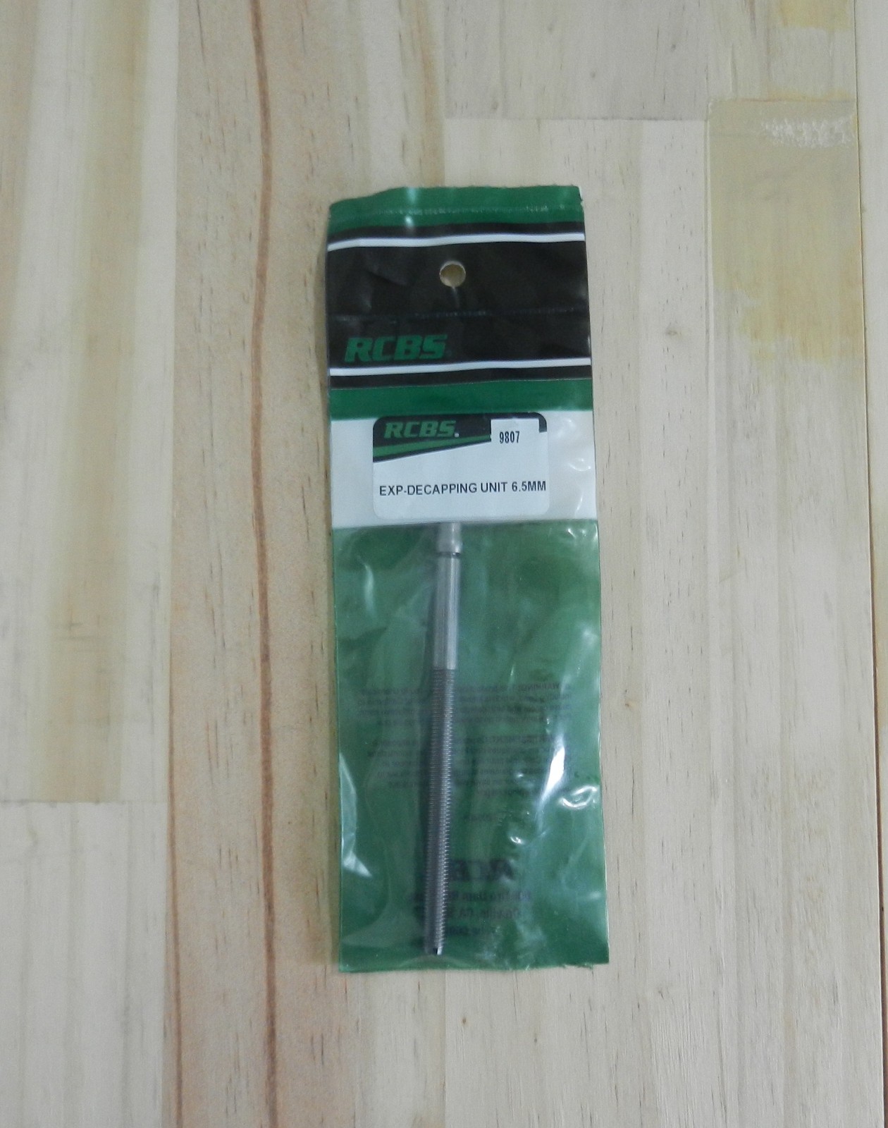 RCBS Reloading; EXP-Decapping Unit;  6.5mm; 9807