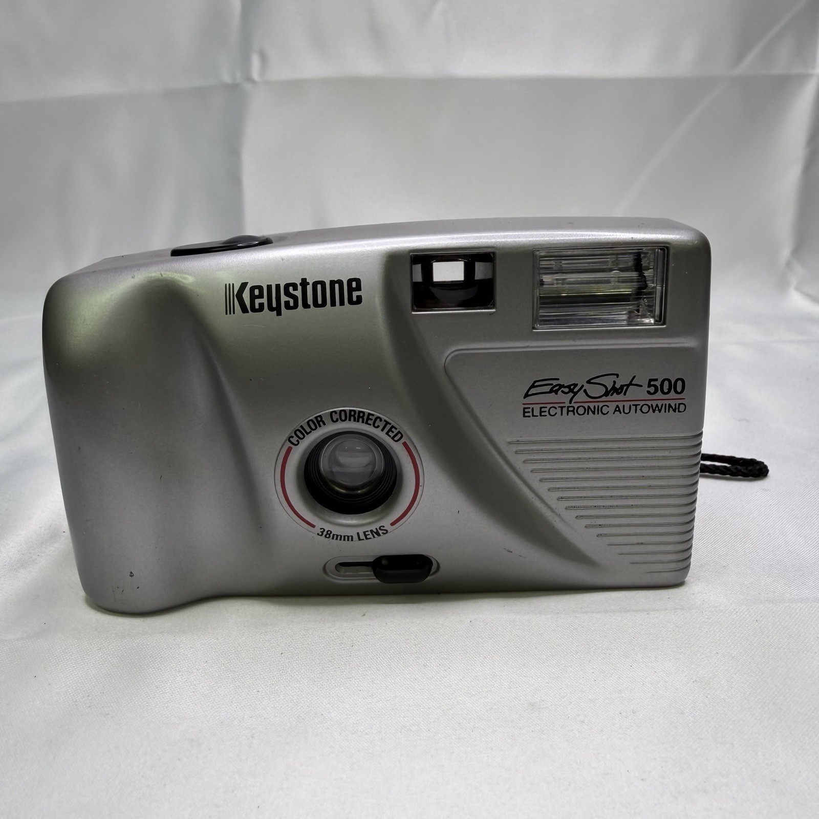 Keystone Easy Shot 500x 35mm  Electronic Autowind Camera With Handle Tested