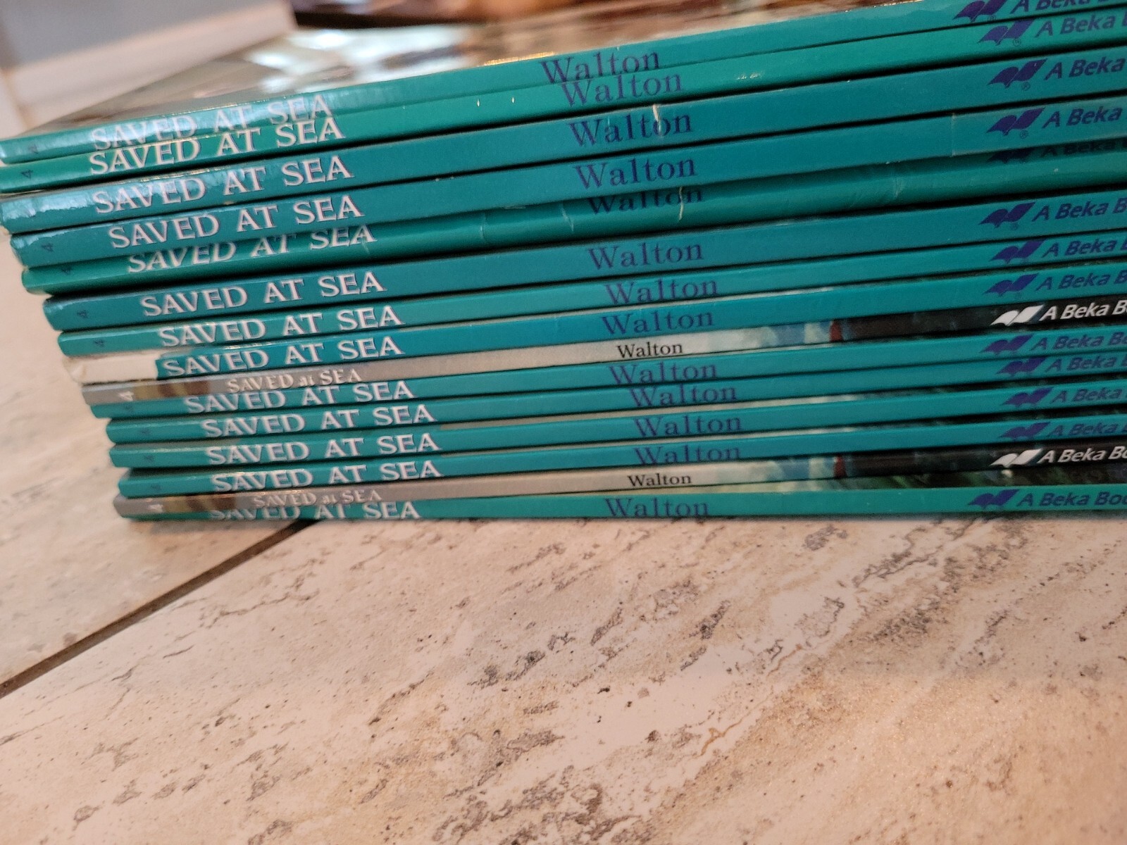 Abeka Saved at Sea 4th grade Novel Homeschool Reader