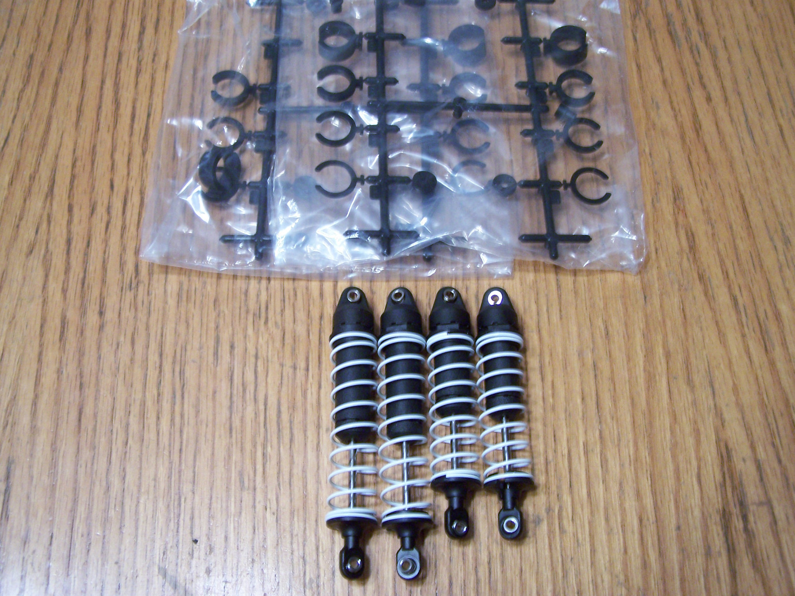 Fits Traxxas 2wd XL-5 Stampede Bigfoot F & R Shock Spring & Skully Craniac