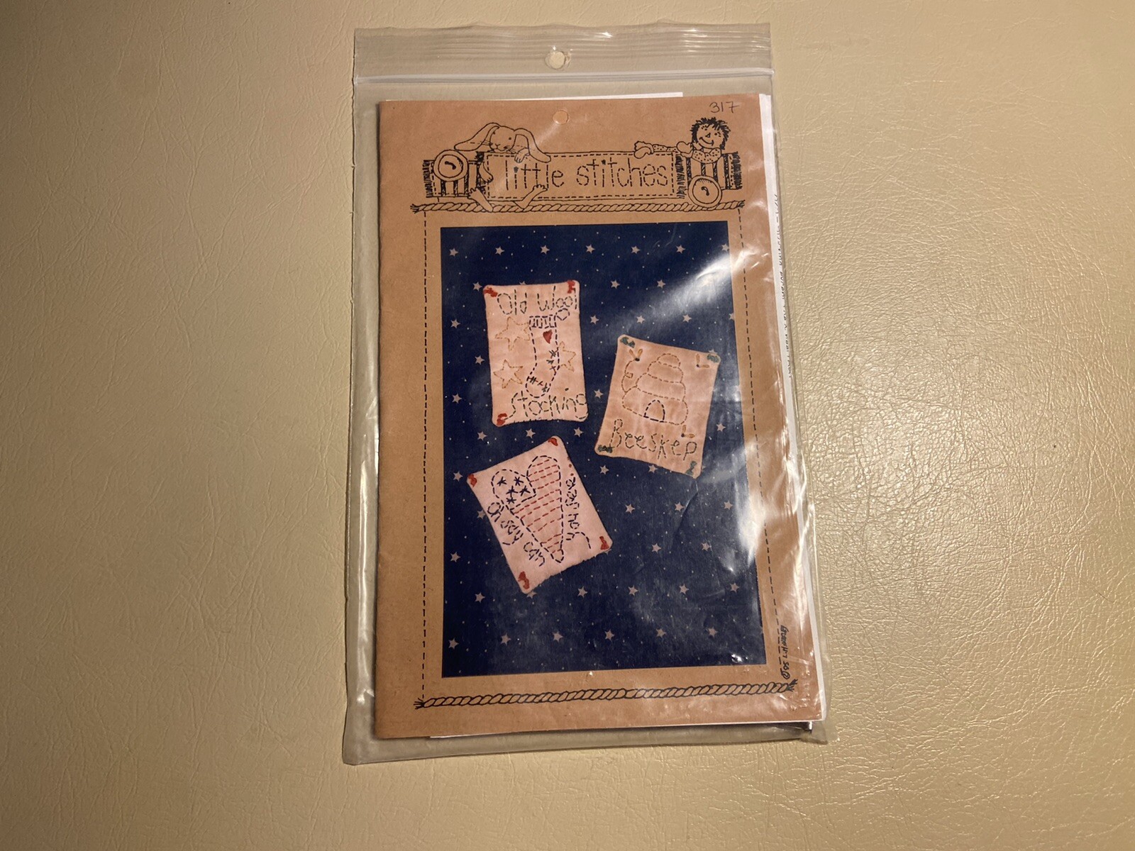 Little Stitches Through The Seasons Embroidery Wall Hanging Quilt Pattern #317