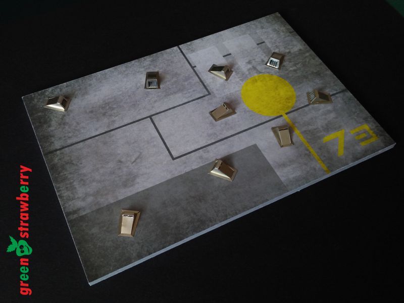 Green Strawberry Star Wars Hangar Deck 02 Display Pad