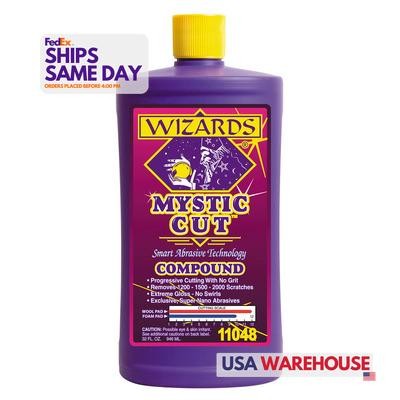 Wizards Products 11048, One Mystic Cut Compound 32oz Performance Racing Parts