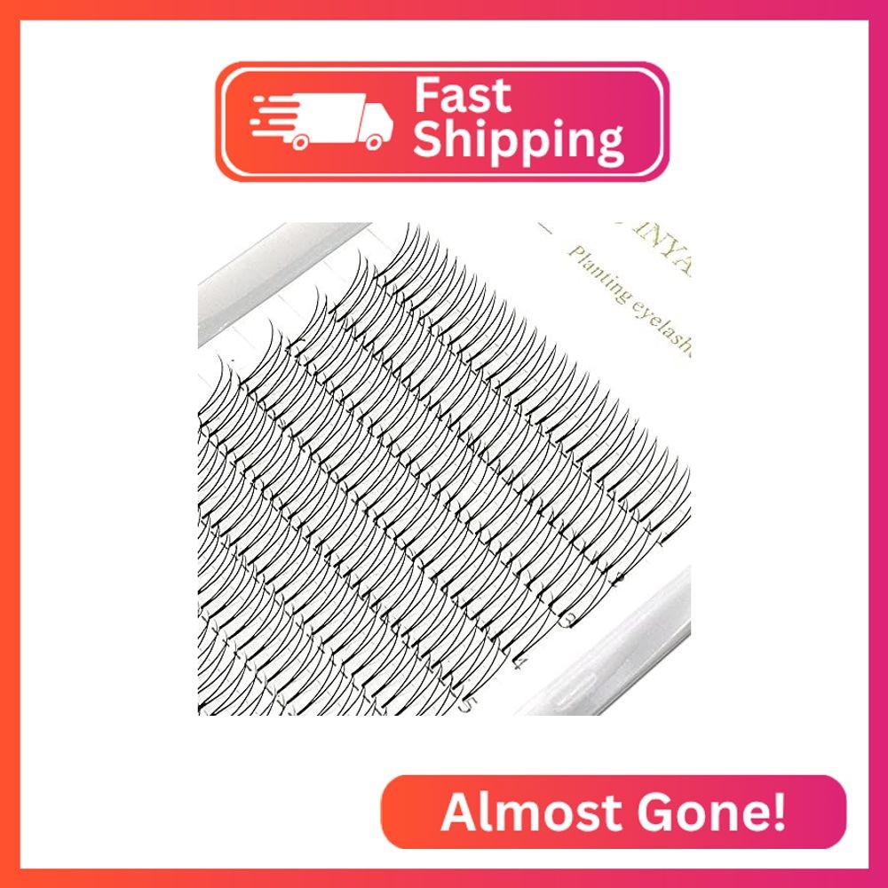 Soft Natural Premade Volume 2D Fans Eyelash Extension 0.10 Thickness 8-14mm Hand
