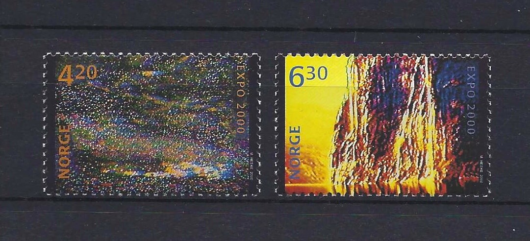 Norway 2000 NK 1394-95  SG 1371-72 MNH Expo 2000