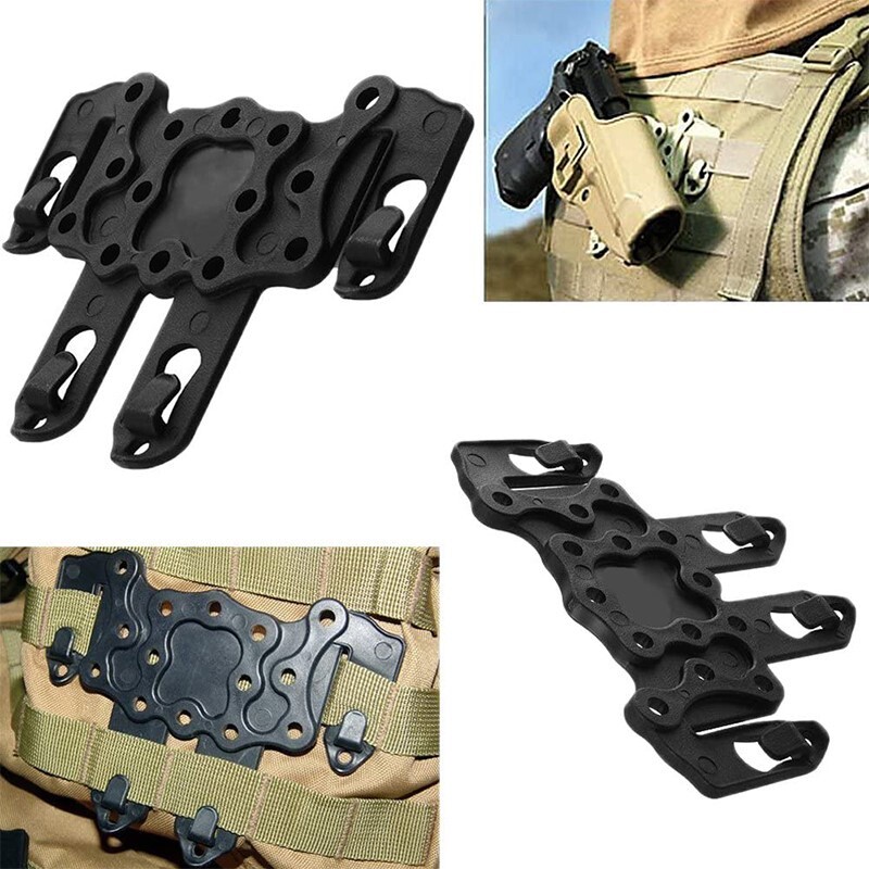 Tactical QC Chest Rig Panel & Holster Rail Mount