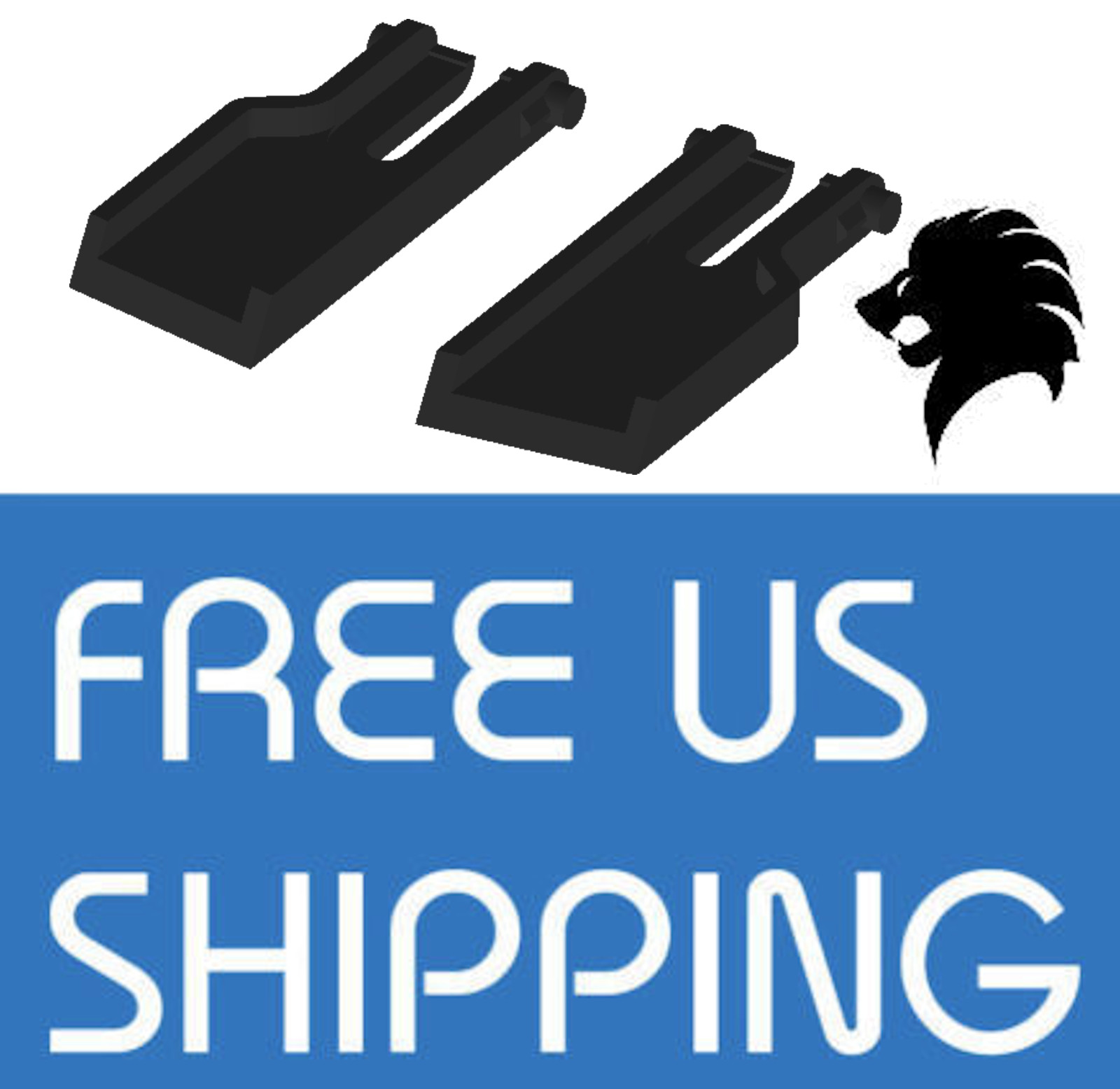 EXTENDED Logitech Desktop G105 Gaming Keyboard Replacement Foot/Leg/Feet 2pcs