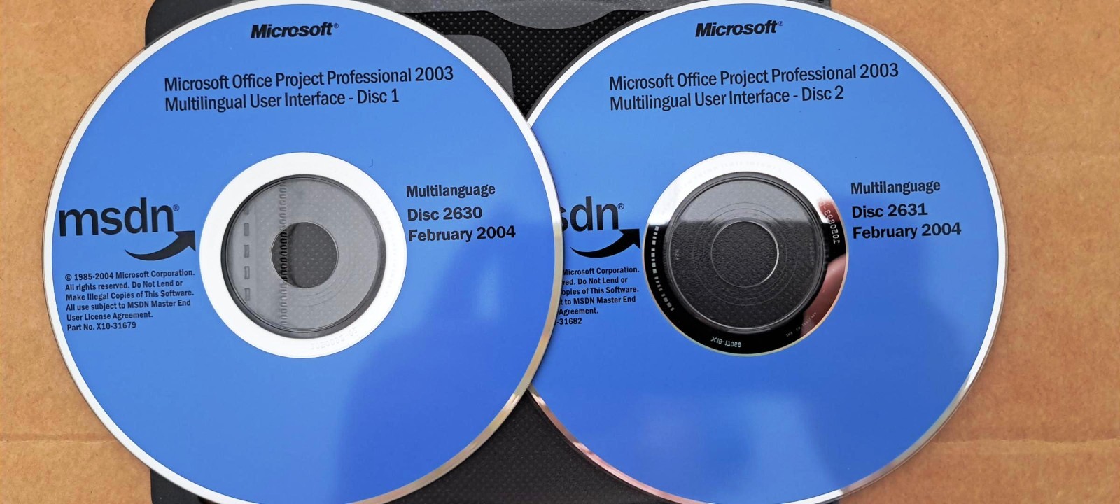 Microsoft Office Project Professional 2003 Multilingual User Interface & License