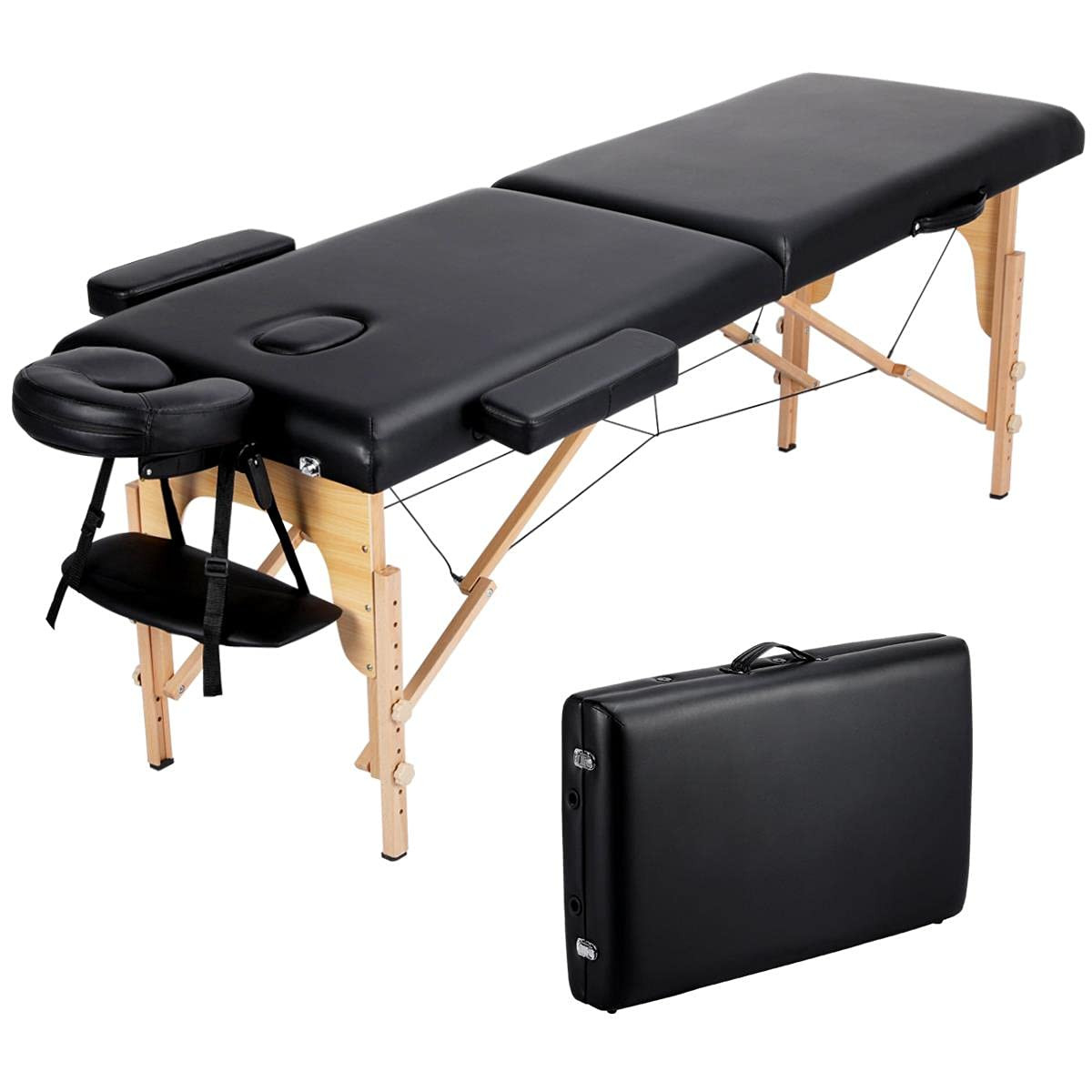 Portable Massage Table Massage Bed Spa Bed Therapy Table Collapsable Treatment T