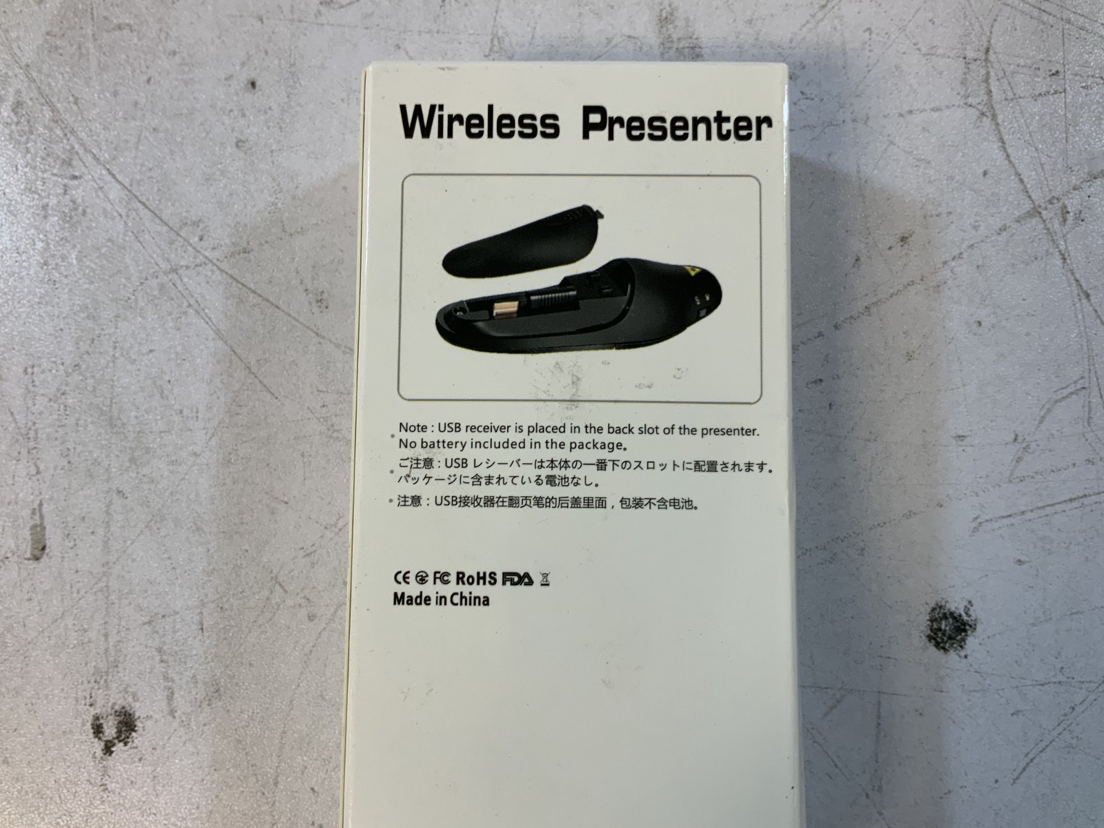 NinjaABXY X0032NOKSP Presentation Clicker Wireless Presenter "M4B"