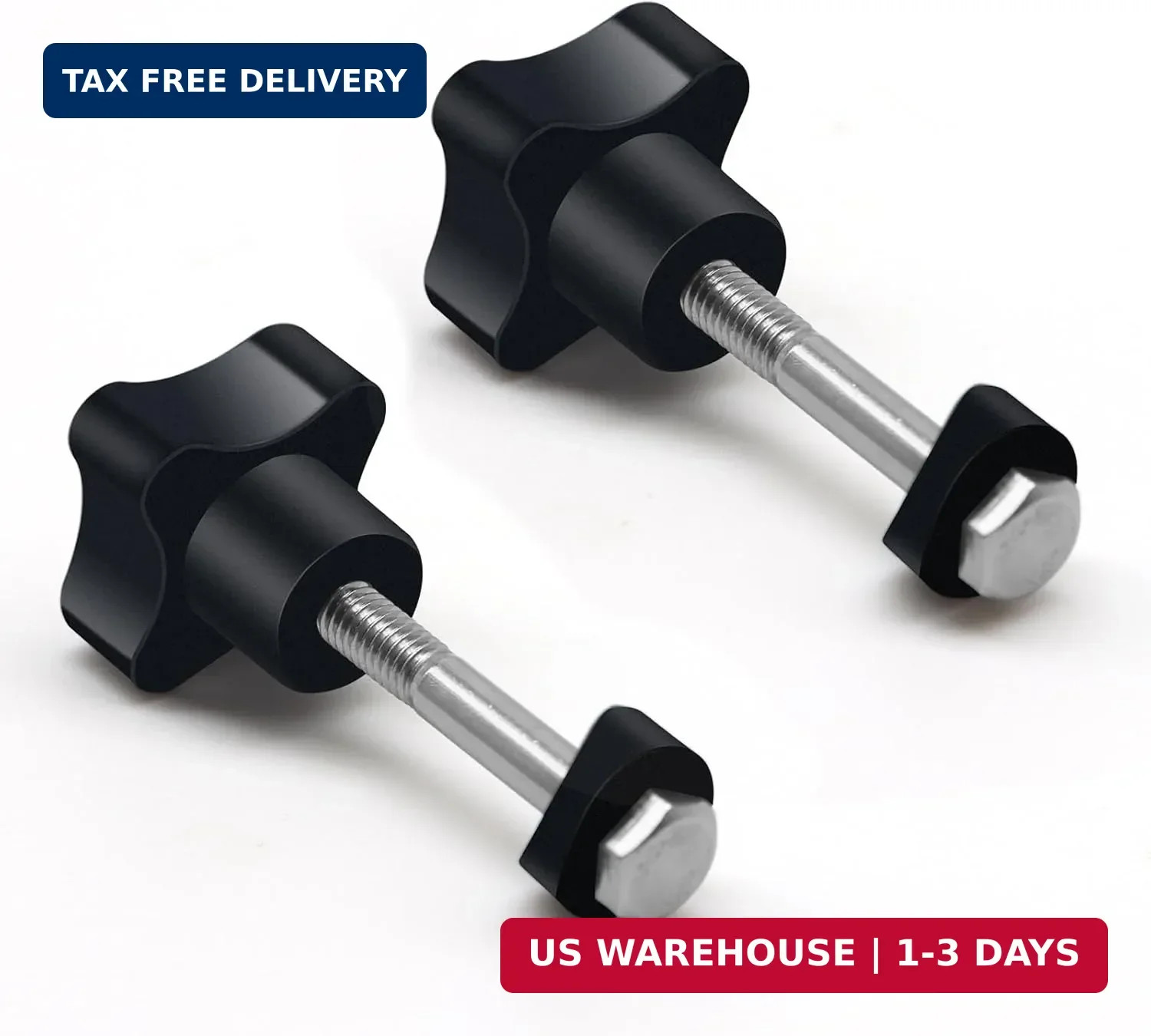 Rollator Walker Replacement Knob 2 PCS Replacement Arm Adjustment Knobs for Roll