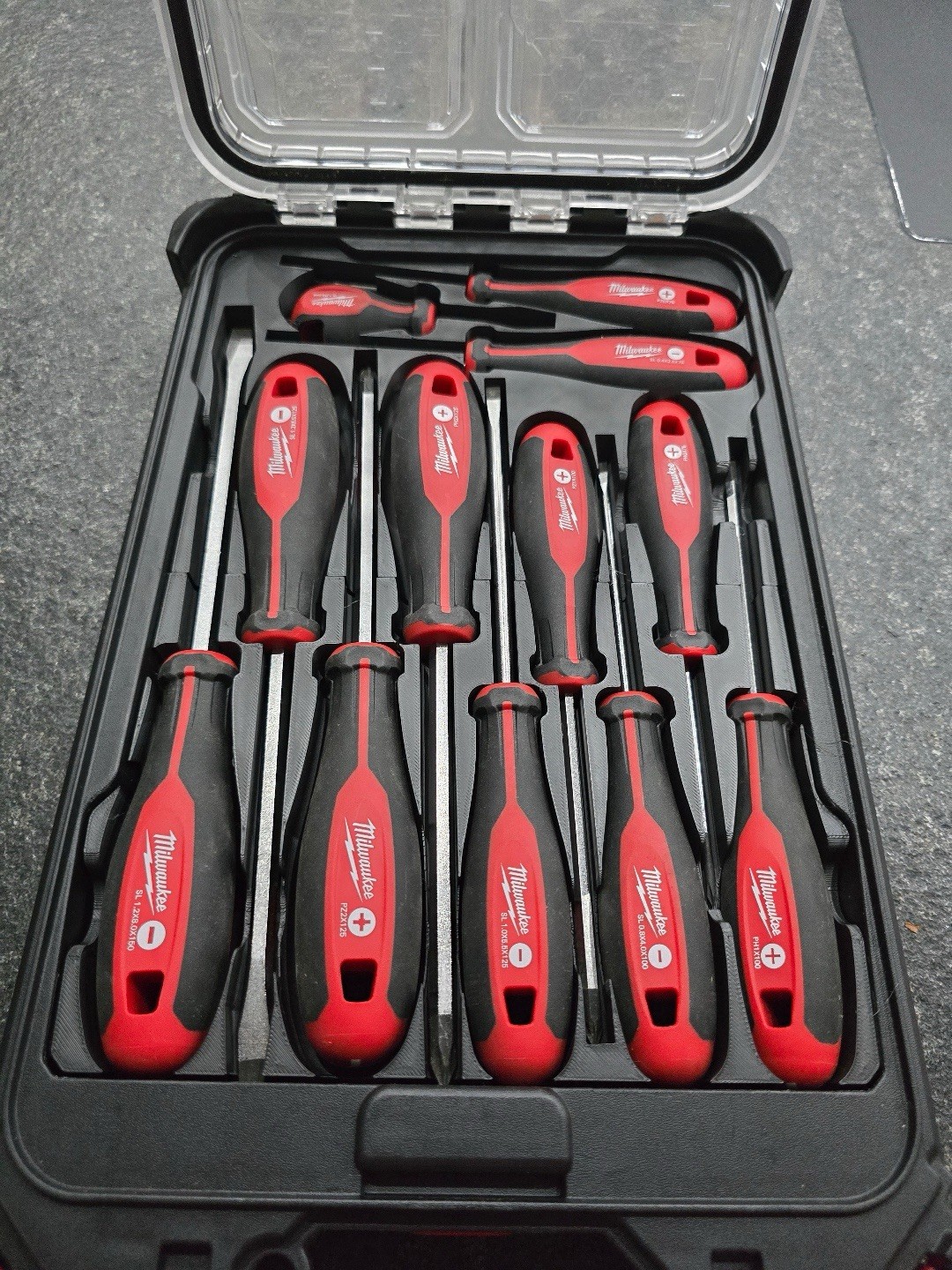 Insert for Millwaukee Packout Slim Organizer Screwdriver Holder Tray Organizer