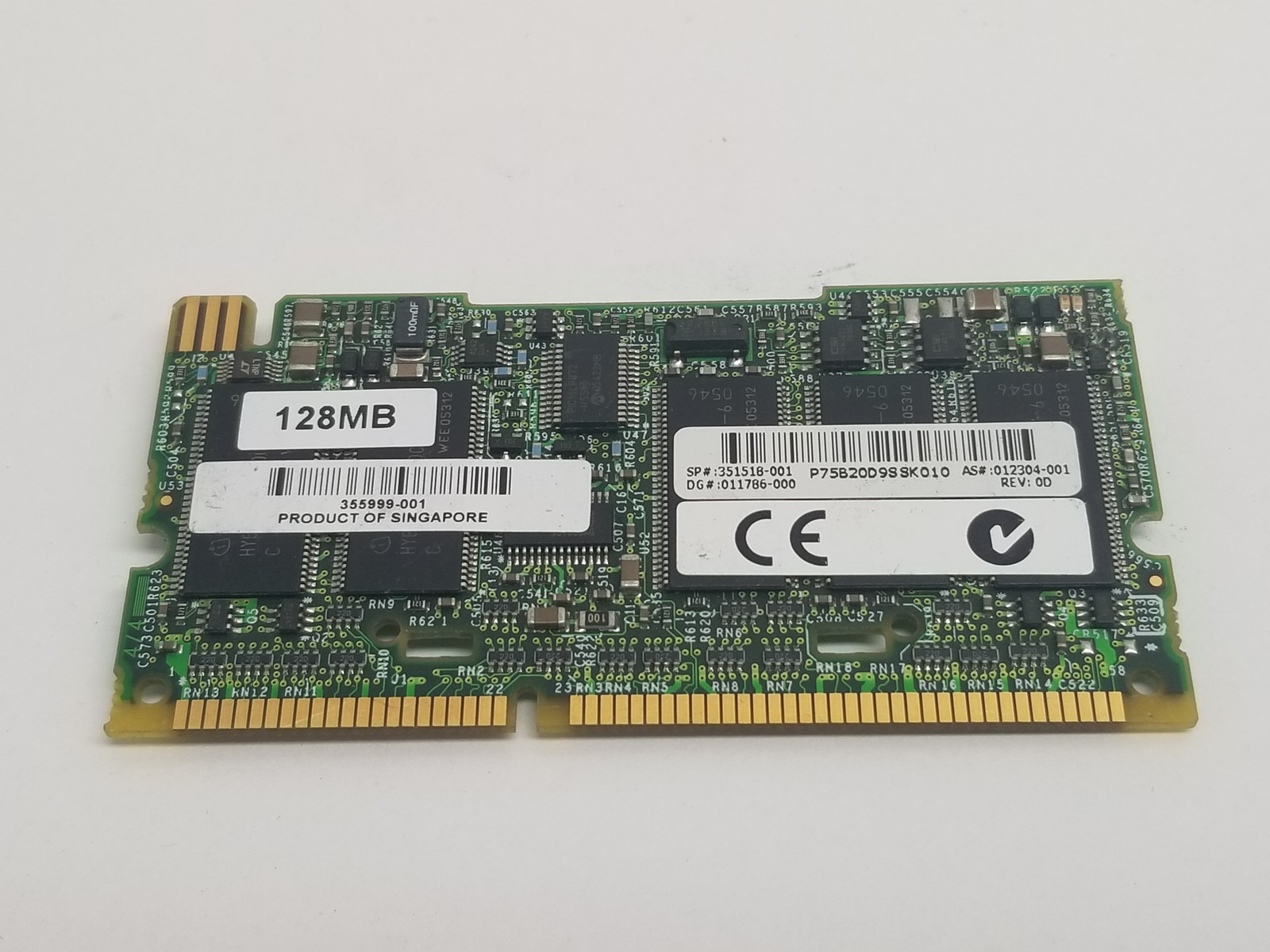 HP 012304-001  Server 128MB Flash Write Cache Module