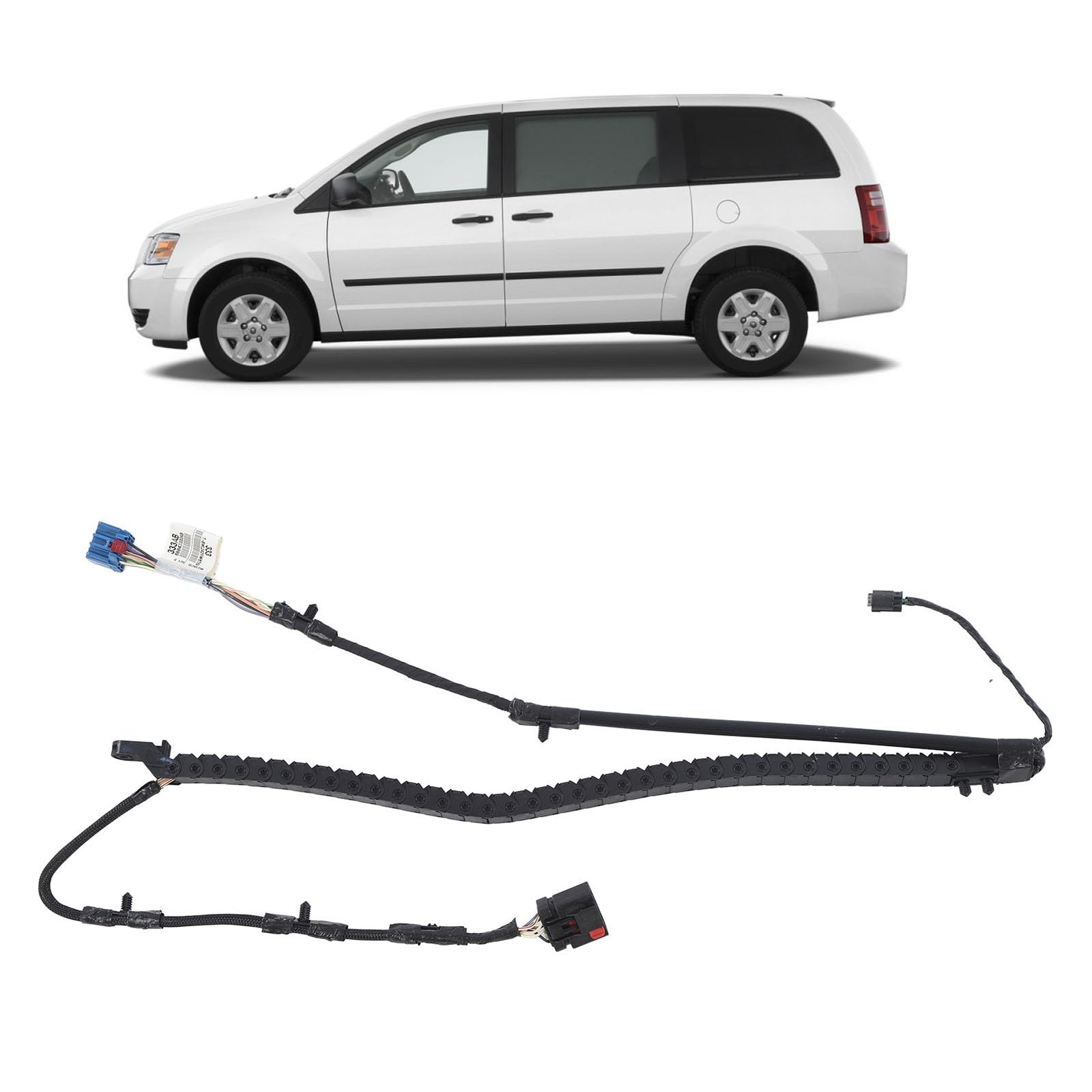 Power Sliding Door Wiring Harness for Town Country, Grand Caravan, Left Side