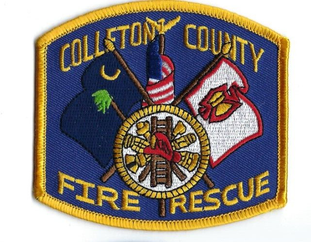 Colleton County SC South Carolina Fire Rescue Dept. patch - NEW!