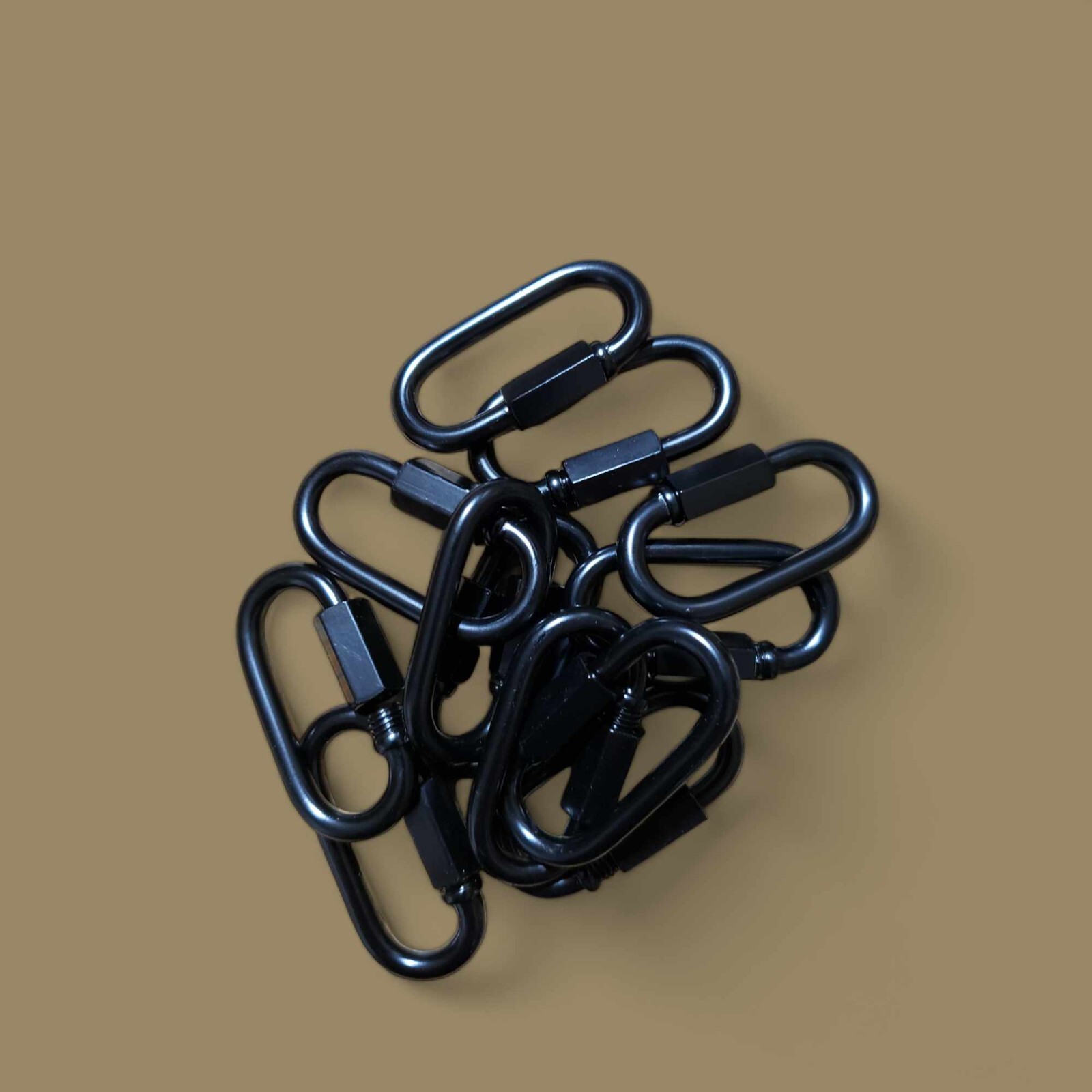 12 pack Southern Snares 3/16 Black Quick Links Heavy Duty
