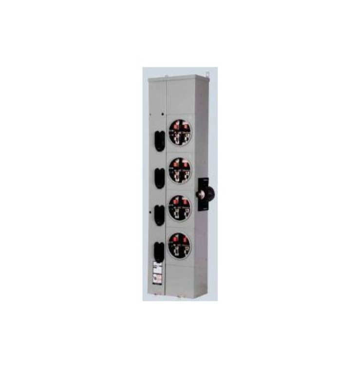 Siemens WMM42125RJB 4-Gang 1200A 225 Amp RINGLESS BYPASS Meter Socket