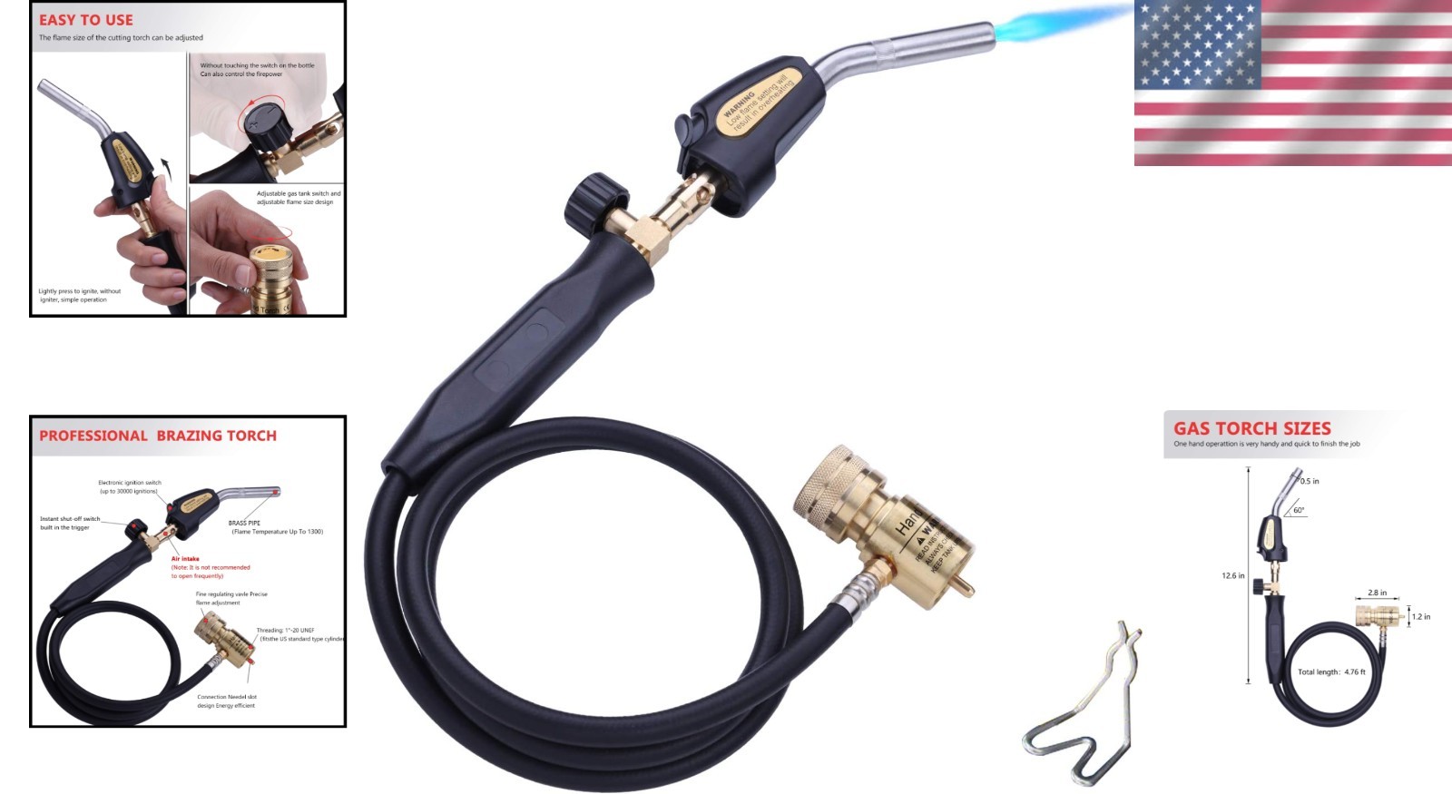 Propane Torch for Welding, Brazing, Heating