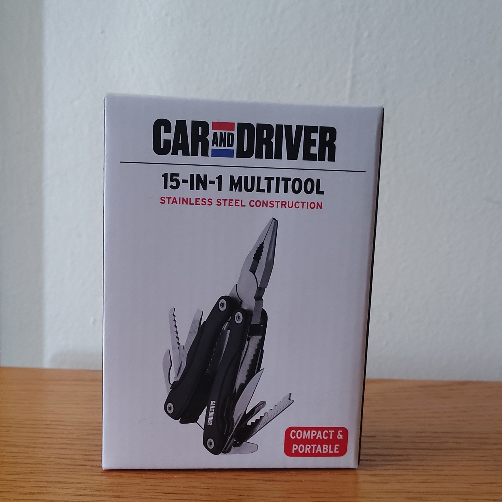 Car and Driver 15-IN-1 MULTITOOL Stainless Steel Multi-Tool