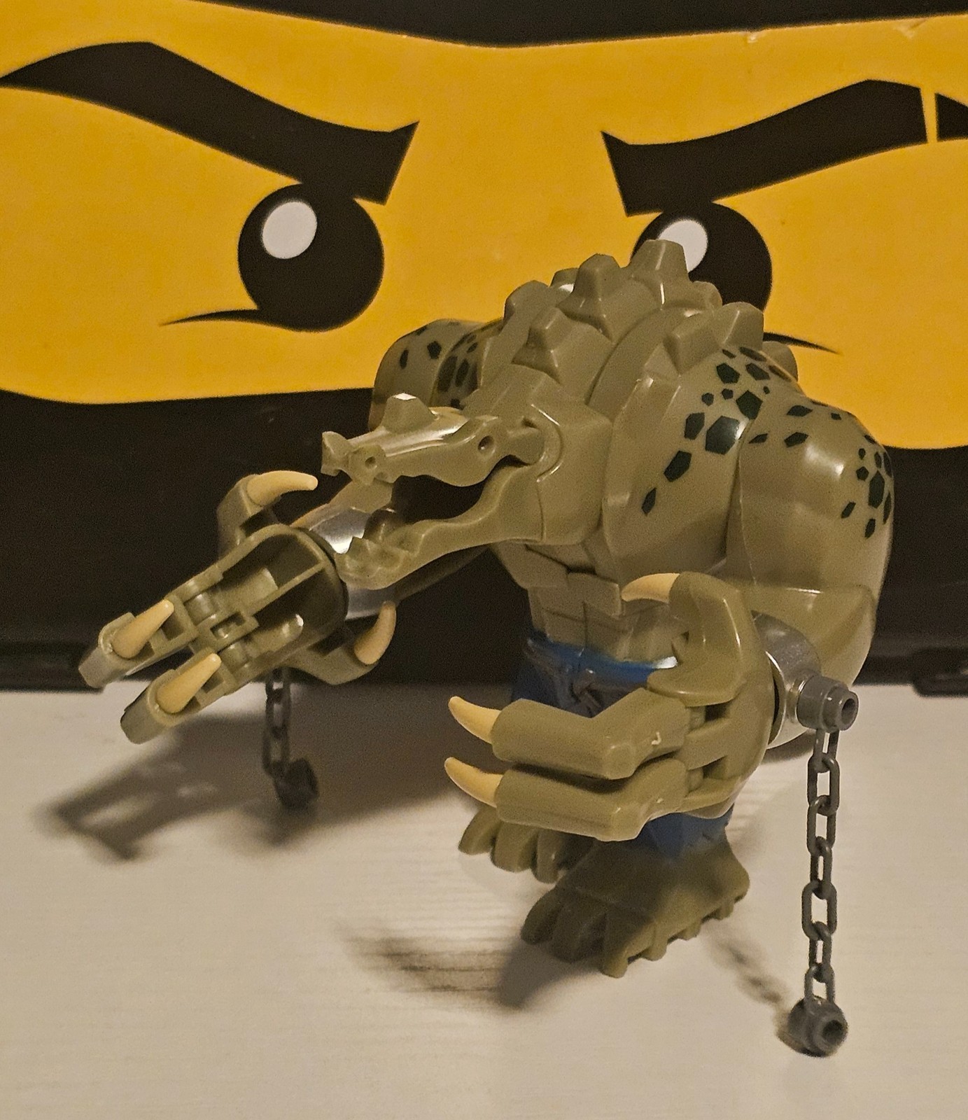 Killer Croc BigFig Custom Lego 70907 The Batman Movie Killer Croc Tail-Gator