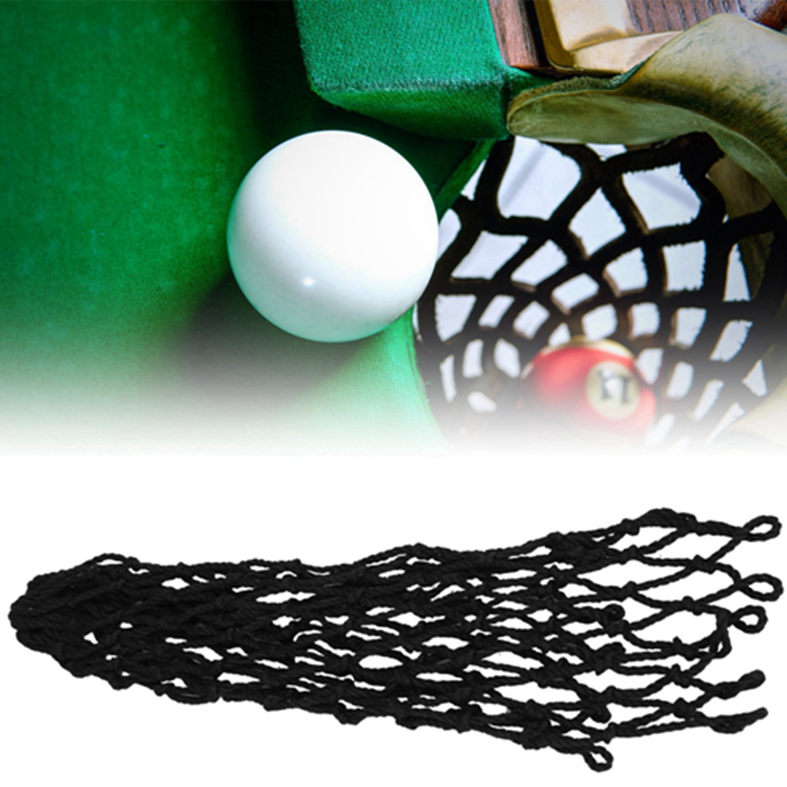 6PCS Durable Billiards Mesh Bag For Pool Table Replacement NEW↑