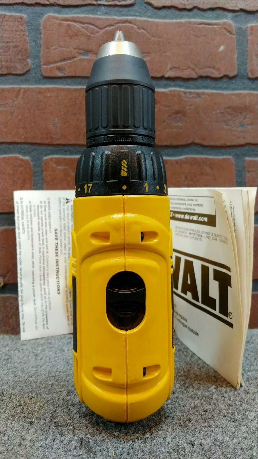 DeWalt DC759 18V 1/2" Variable 2-Speed Keyless Drill Driver-***NEW***