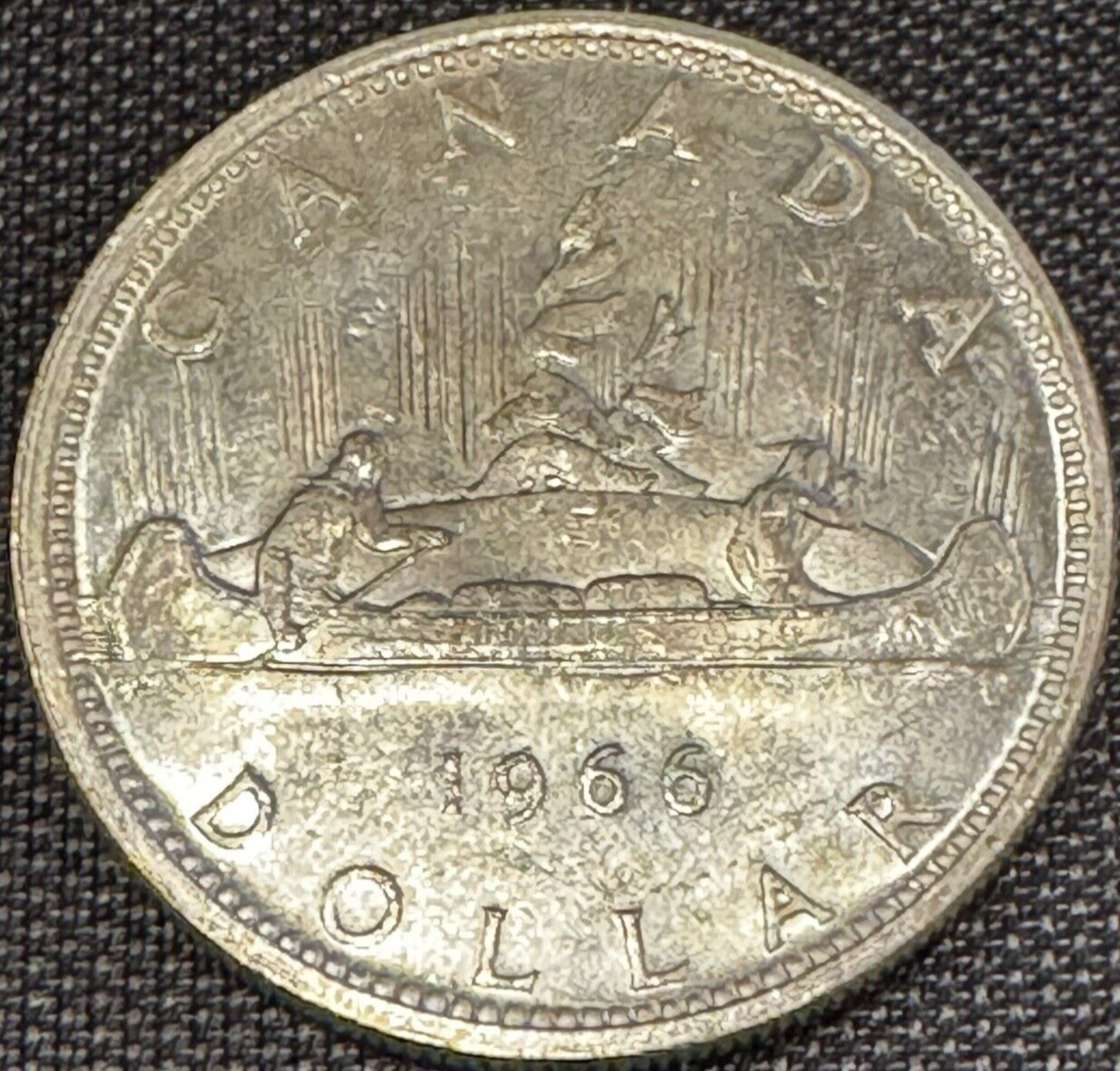 1966 CANADA SILVER DOLLAR #2003