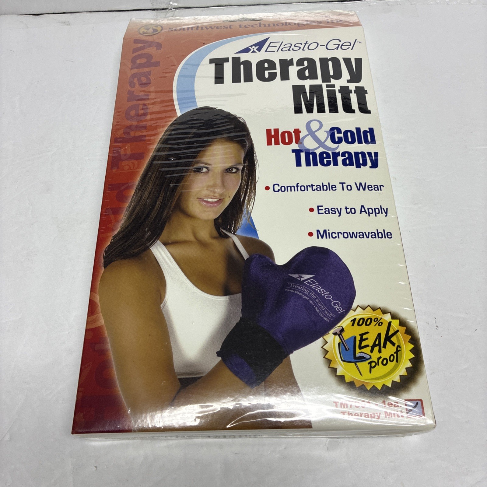 Elasto-Gel Therapy Mitt. Hot&cold Therapy. NIB