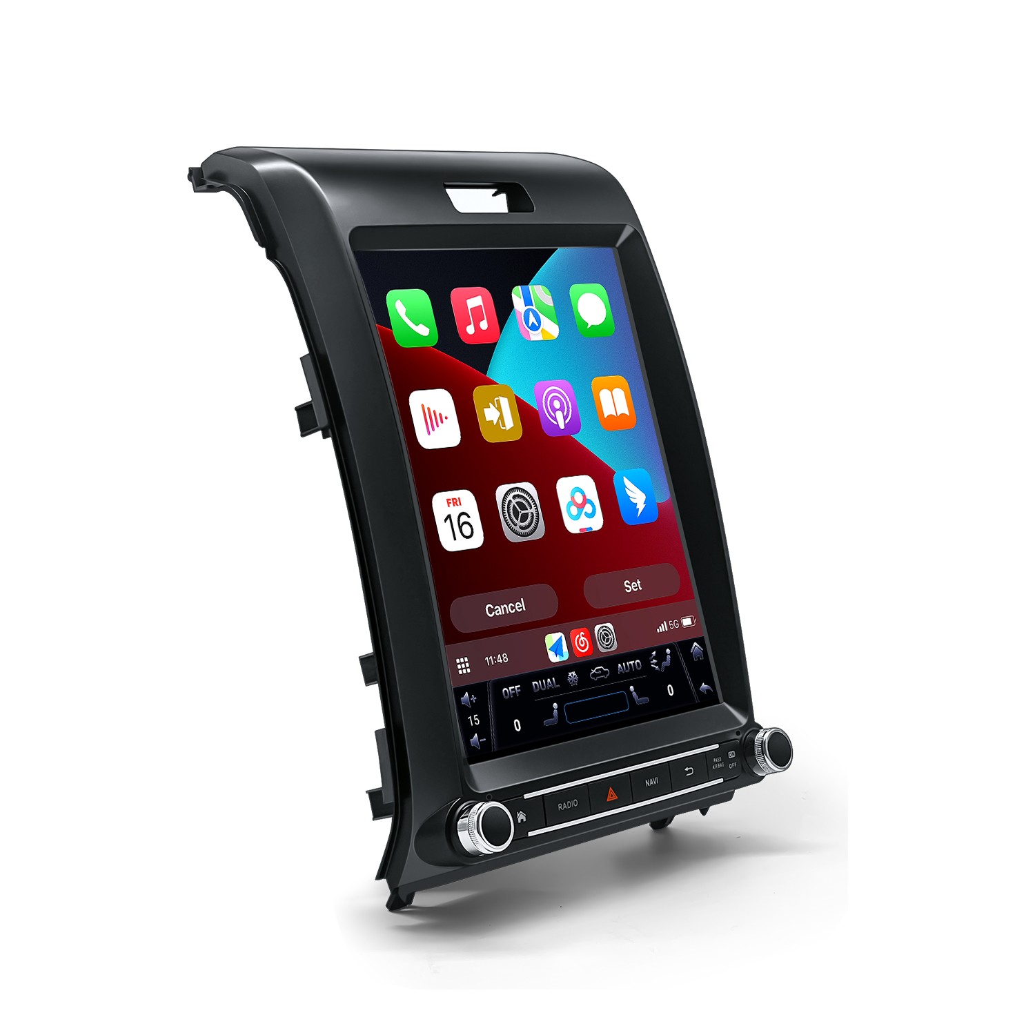 12.1" GPS Wireless Carplay Bluetooth Radio Navigation for Ford F150 2013-2015