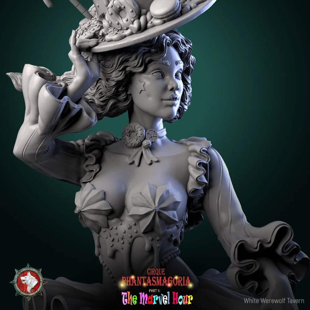 Madame Pachadora - Resin Tabletop Miniature