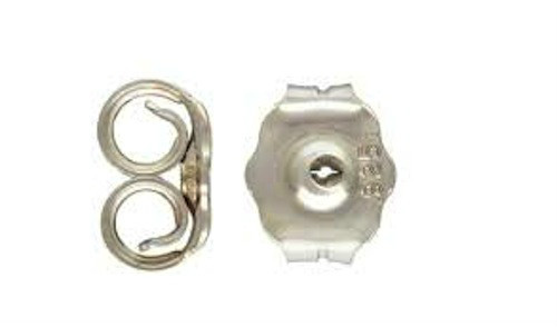 Pair of Solid Sterling Silver Light Ear Nuts
