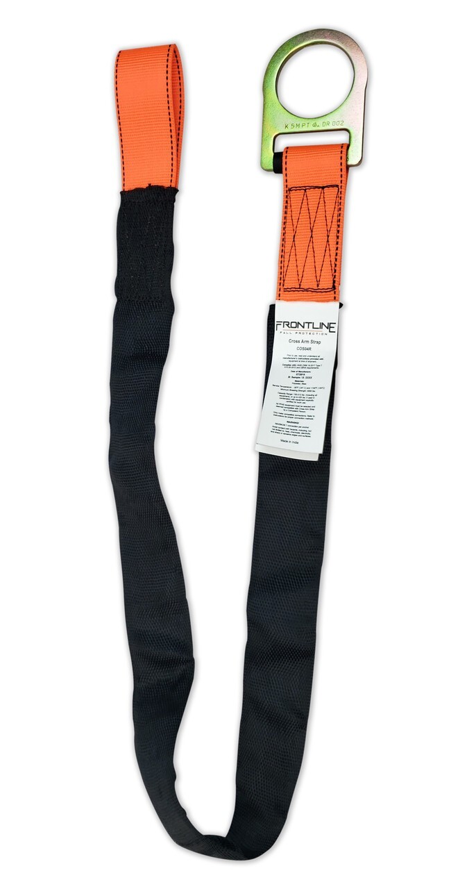 Frontline COS06R Concrete Embed 6' Anchor Strap D-Ring End