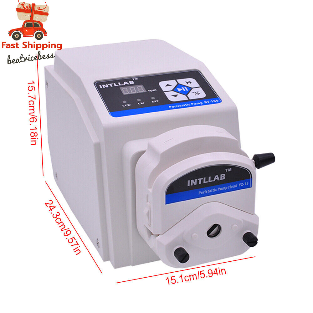 Industrial Variable Speed Liquid Metering Pump Peristaltic Pump High Precision