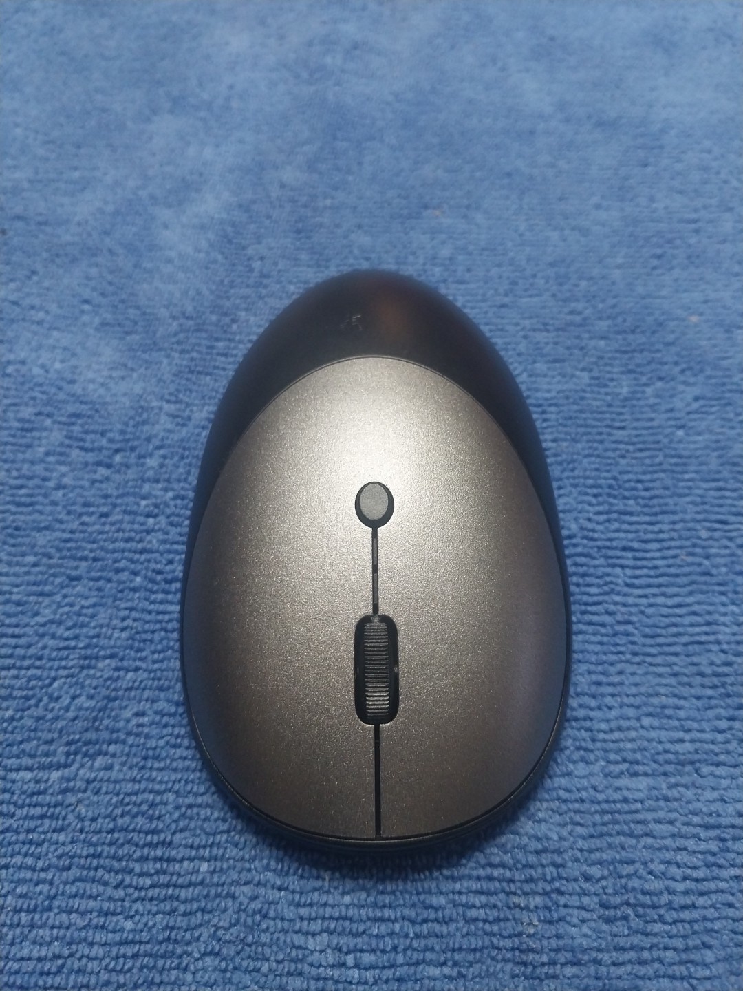 Wireless  Slim Mouse For Laptop/PC  Usb 2.4 GHZ/BT Model P 1  Black  Silver