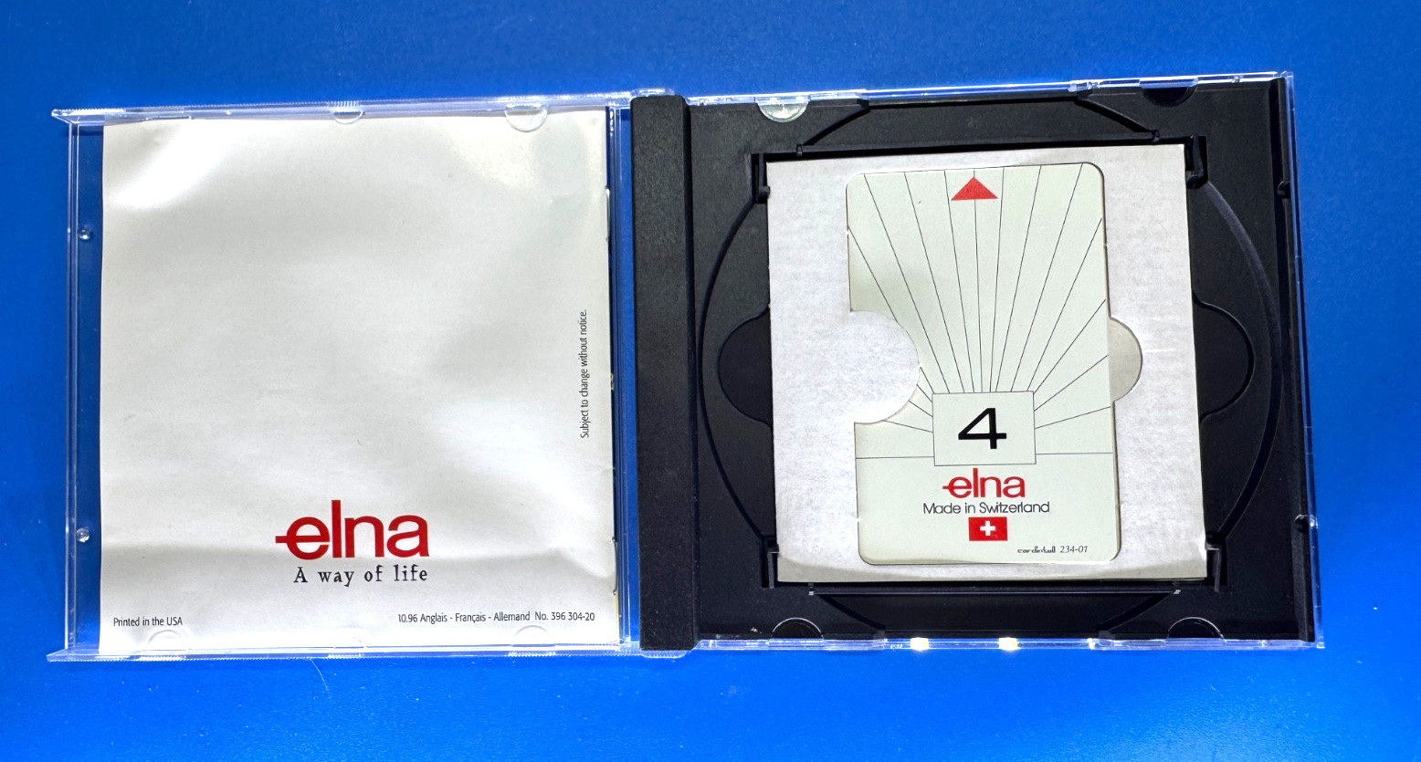 Elna Pro Card 4 - 900 DCX Series