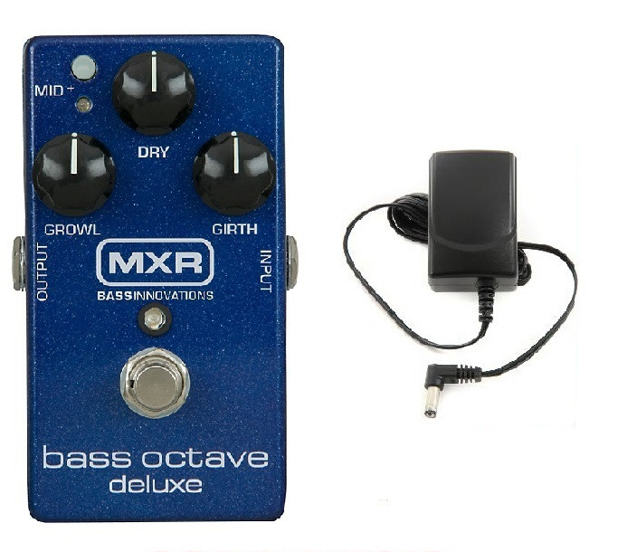 MXR Dunlop M288 Bass Octave Deluxe Effects Pedal M-288 ( Free Power Supply )