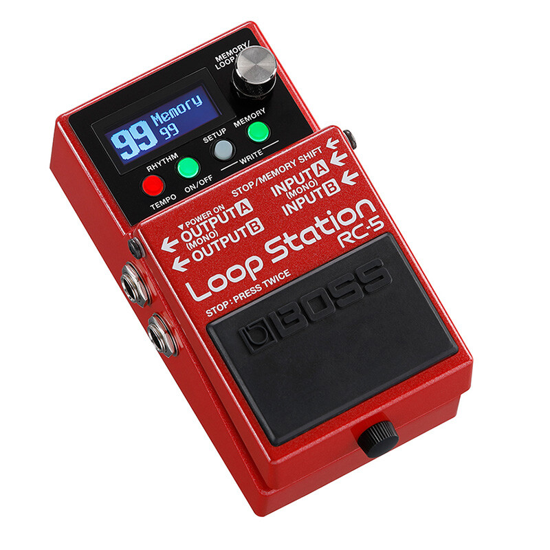 Boss RC-5 Loop Station Phrase Recorder Guitar Effects Pedal