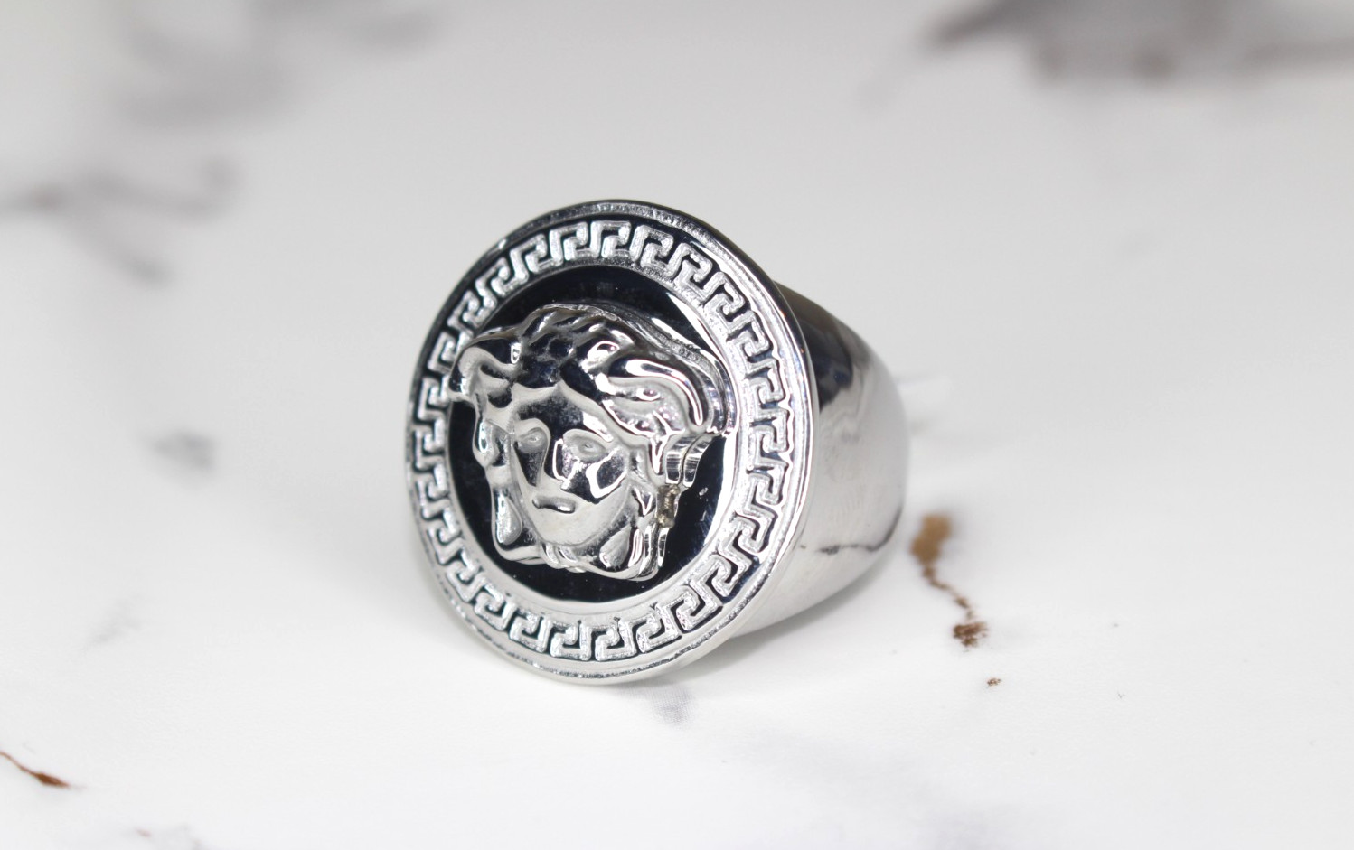 MASSIVE XL Medusa Men's Statement RING 26g ULTRA HEAVY WOWZERS