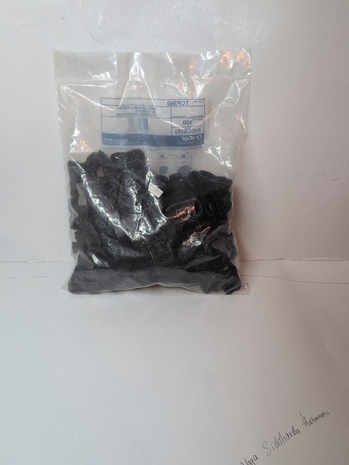 Thomas & Betts TCP360 Modular Cable Spacer Weatherable Polypropylene Qty 100