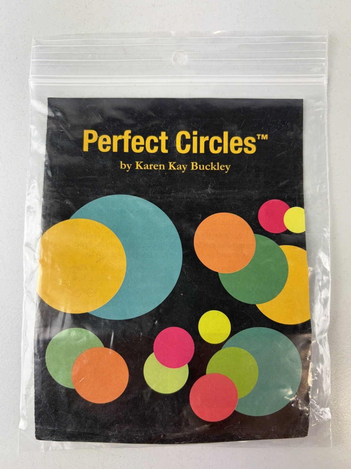 Perfect Circles 15 Sizes, 57 Heat Resistant Plastic Templates Karen Kay Buckley