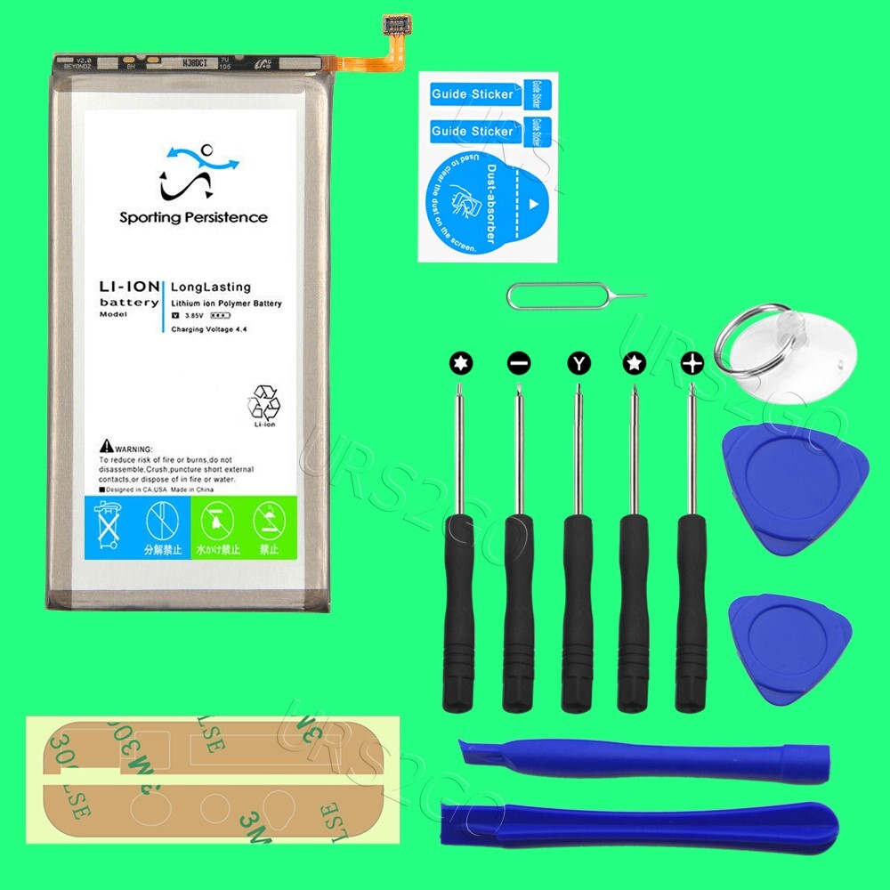 4700mAh Battery Repair Screwdriver Kit Tools for Samsung Galaxy S10+ SM-G975U US
