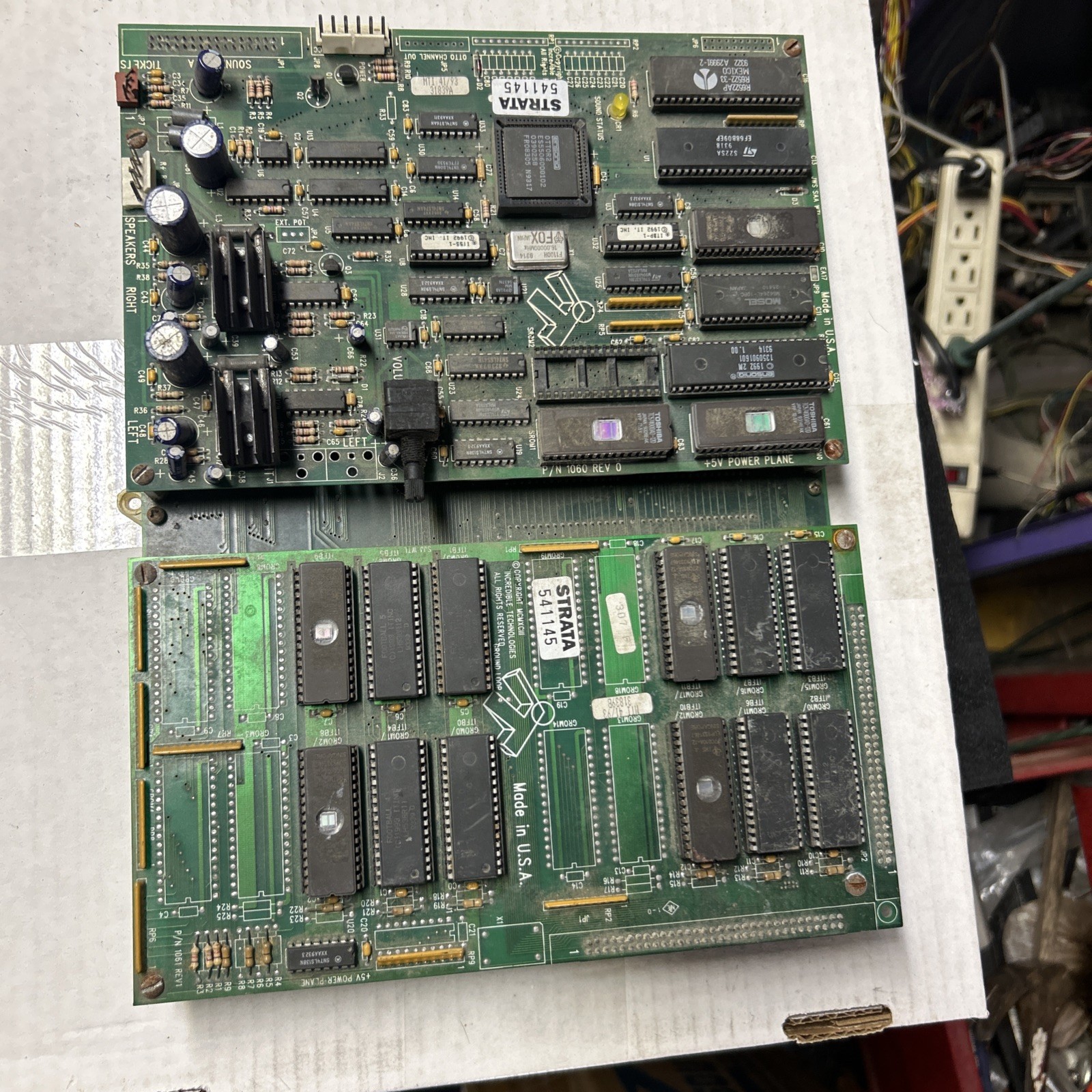 Not Working Unknown Time Killers? Jamma  Pcb BOARD arcade  game C48