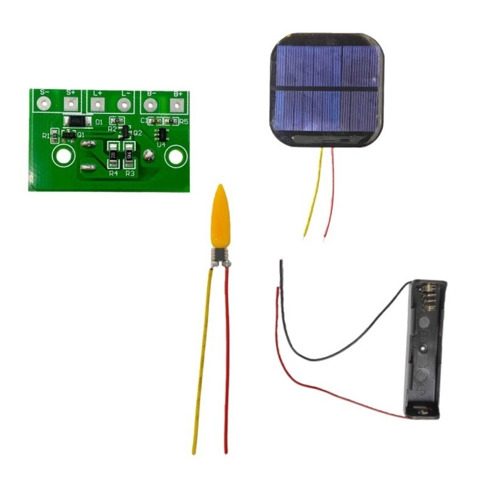 3.7V Solar Flame Light PCBA Board for Decorative Candle Lighting Solutions